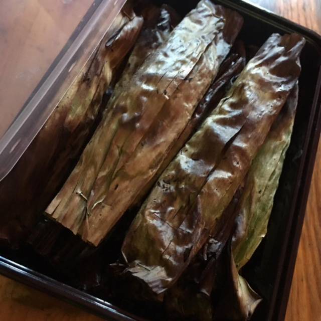 

Otak otak ikan tenggiri asli kuah kacang mantap