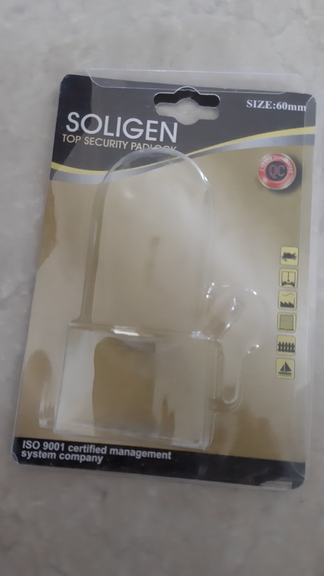 Gembok Soligen 60 Mm Panjang Kuningan Computer Key