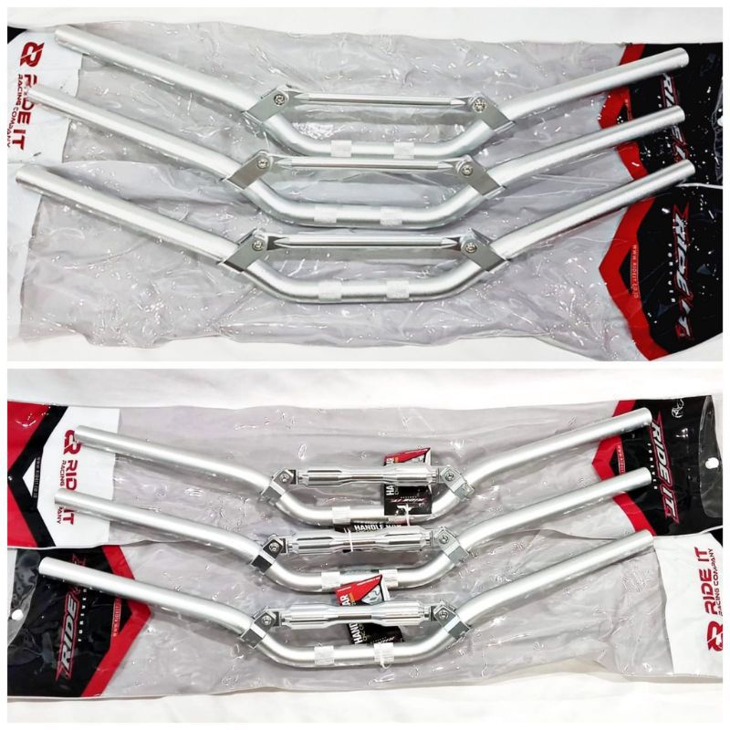 STANG STIR RIDE IT LOW CB GL MEGAPRO TIGER RX KING ALUMUNIUM