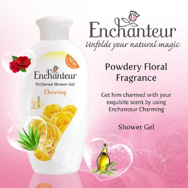 Enchanteur Sabun Mandi Cair Charming 200 Ml - Shower Gel | Refill