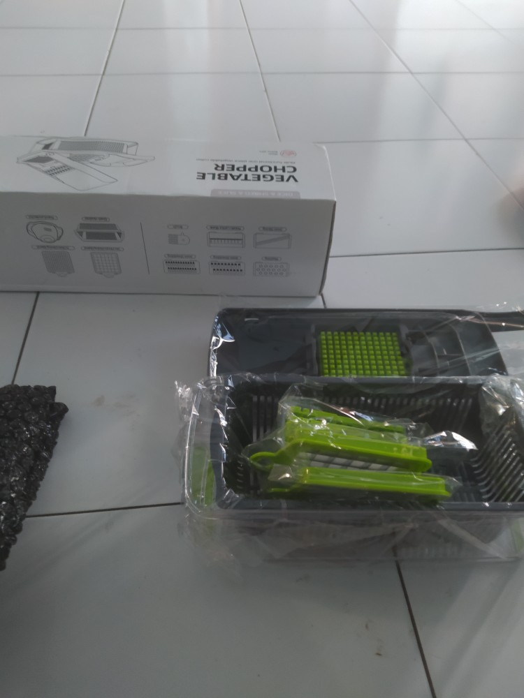 Parutan Serbaguna Penampung Vegetable Slicer With Draining Bracket