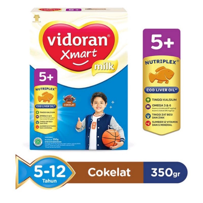 VIDORAN SMART, 5+Madu Coklat ,350gr dan 725gr,okt23