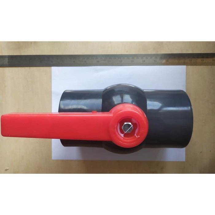 Ballvalve Ball Valve Stop Kran 3 inch Polos Pvc Plastik Model Glx