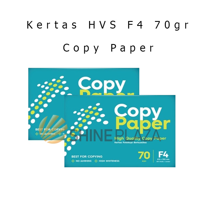 Jual Kertas Hvs F4 70gr Copy Paper Kertas Fotocopy Putih Folio 70gsm