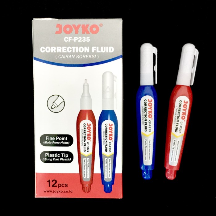 Tipe X Correction Fluid Joyko CF-P235 Tipe X Cair Joyko