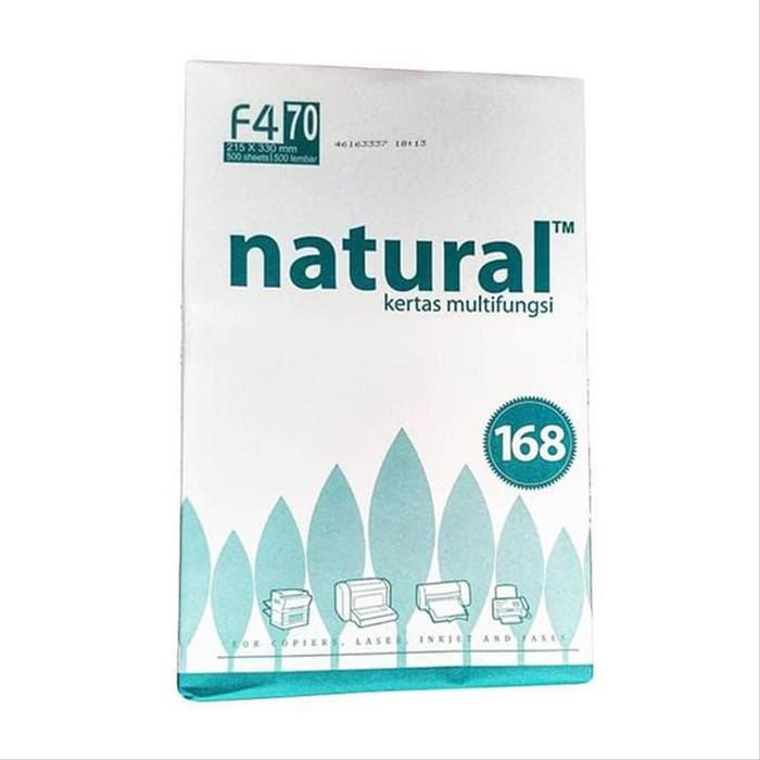 

Kertas Hvs | Print | Fotocopy Natural F4 70 Gram (1Box)