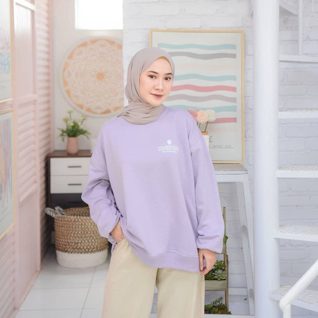 Nara Grosir - Covestudio XXL Sweater l Sweater Polos l Sweater Pria dan Wanita