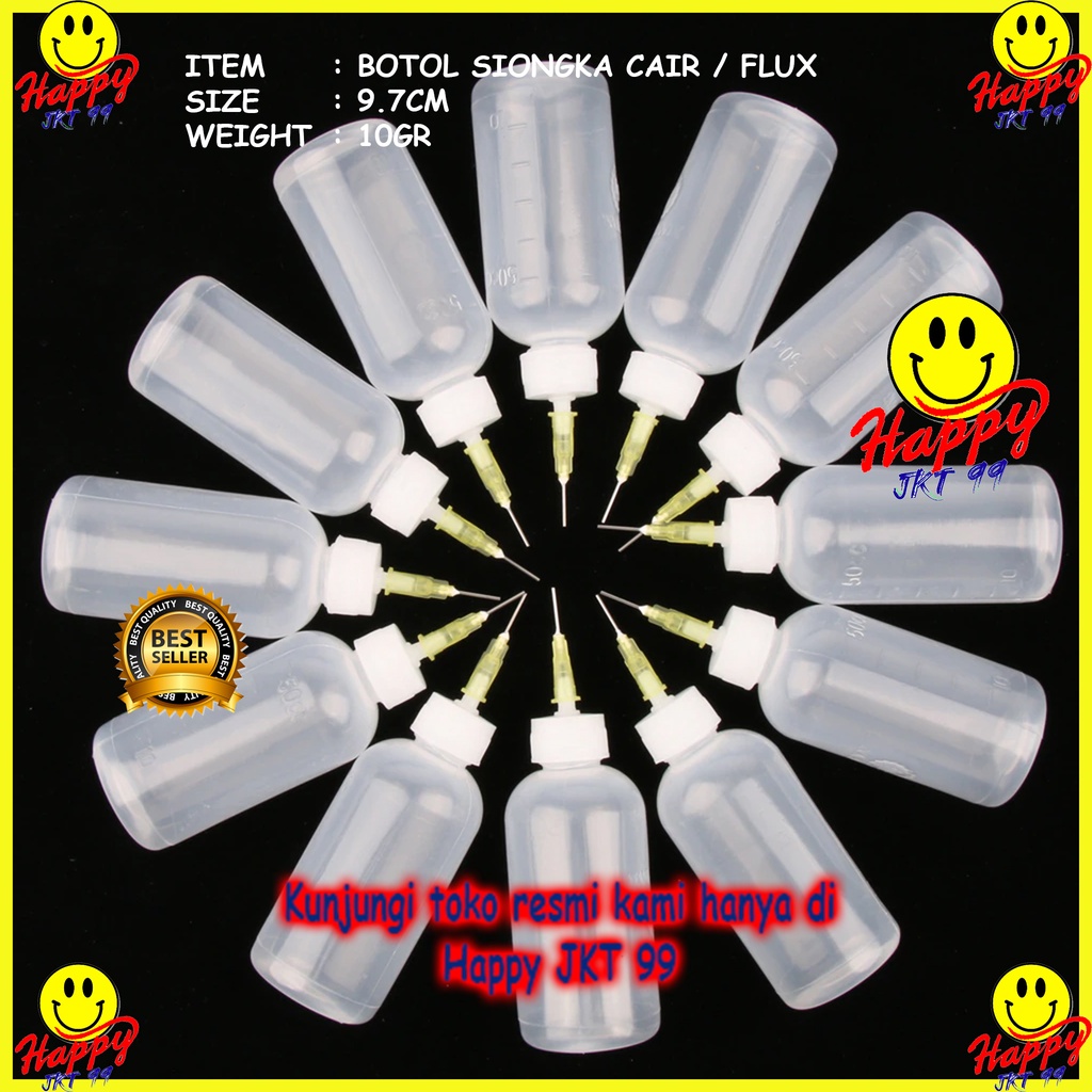 [ HAPPY JKT 99 ] BOTOL SIONGKA JARUM BOTOL CAIRAN SIONGKA THINNER SERVICE