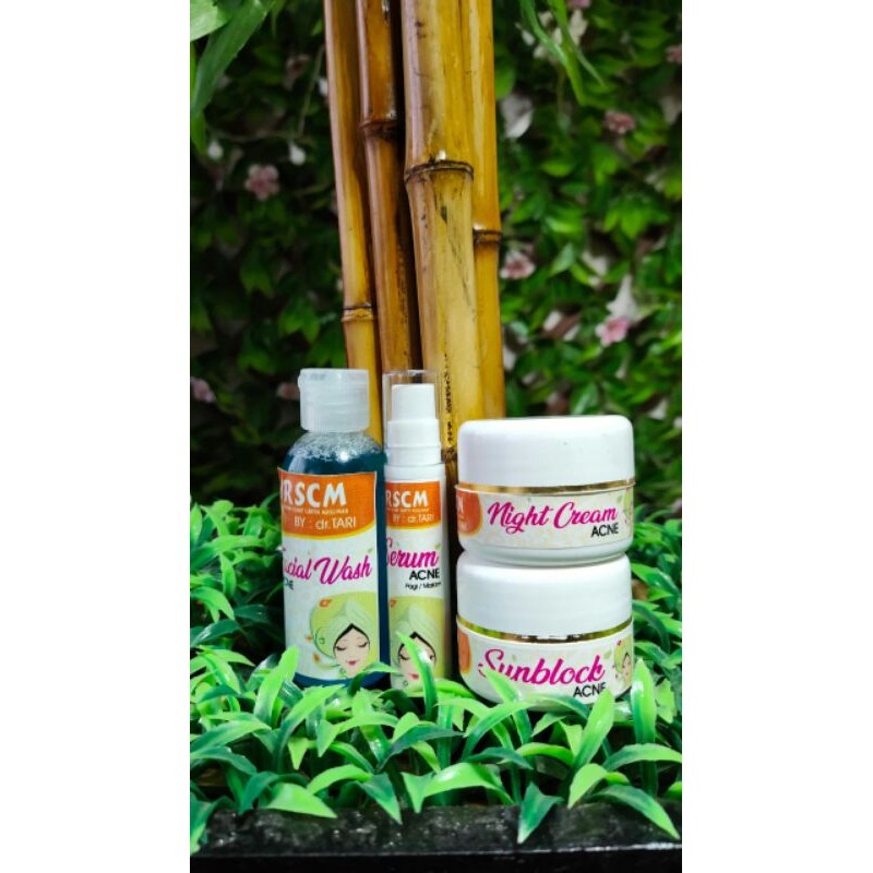 paket jerawat wajah/obat jerawat/cream jerawat/perawatan wajah anti jerawat/