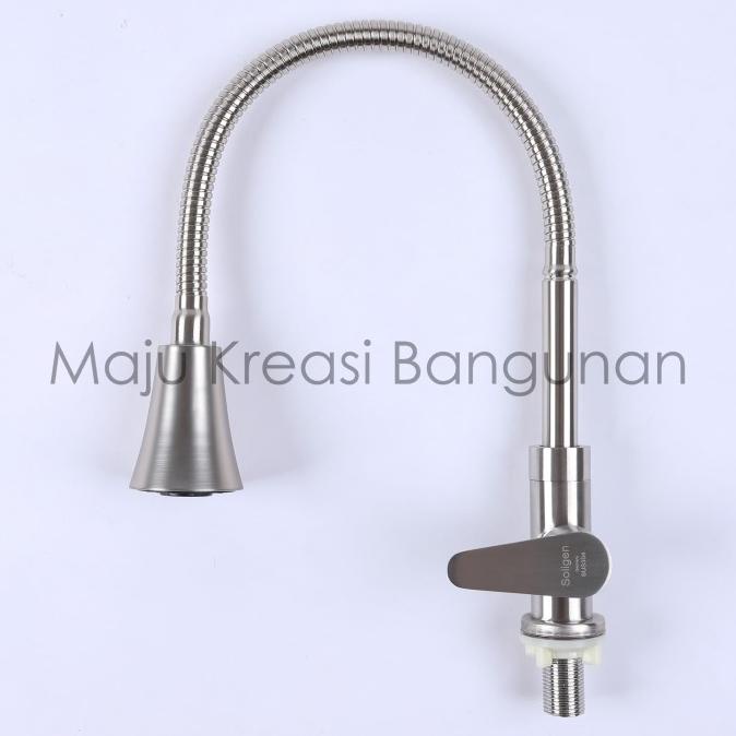 Kran Angsa Fleksibel Soligen Stainless Keran Cuci Piring Flexible 505