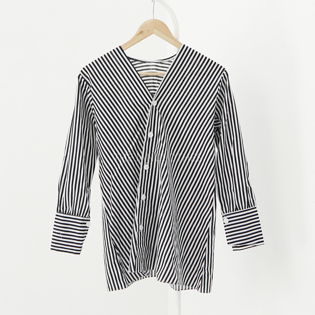 Berta stripe top -Thejanclothes