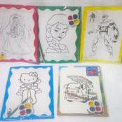 

mewarnai cat air sedang mainan anak edukasi magic painting cotton bud murah