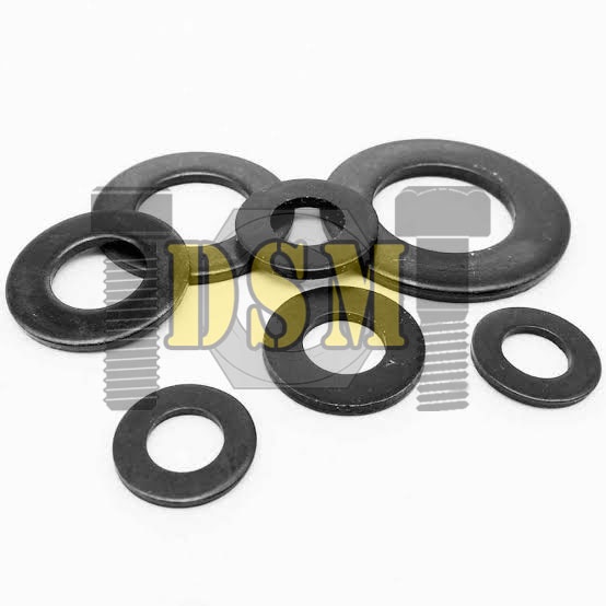 Ring Plat Hitam M20 / DIN 125 Washer Plated Black