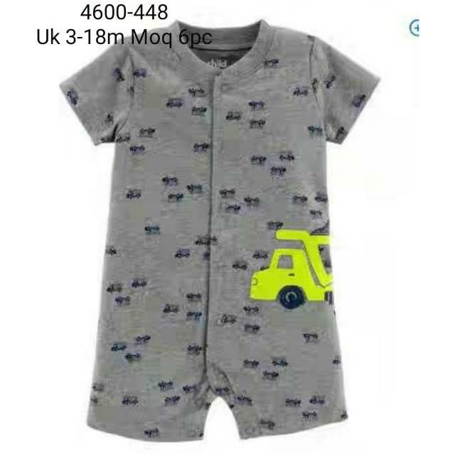 Romper bayi love/ romper bayi/ baju bayi import