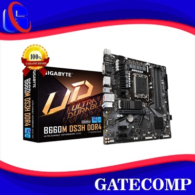 GIGABYTE B660M DS3H DDR4 (LGA 1700, B660M, DDR4, USB3.2, SATA3)