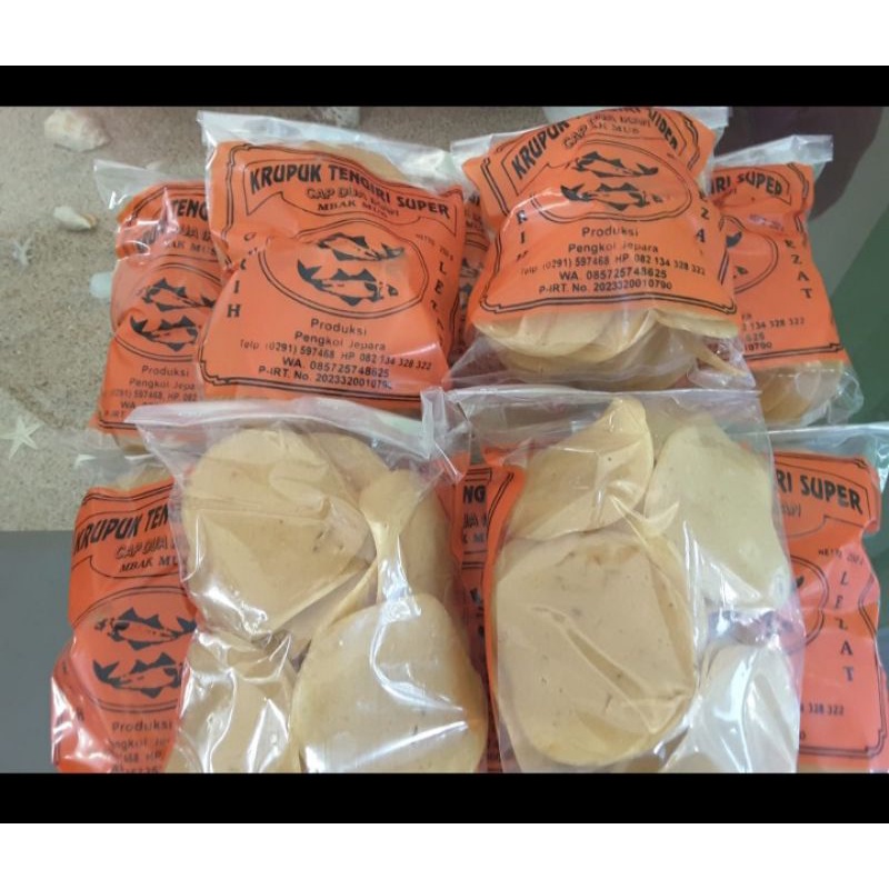 

Kerupuk Tengiri Super Cap Dua Ikan