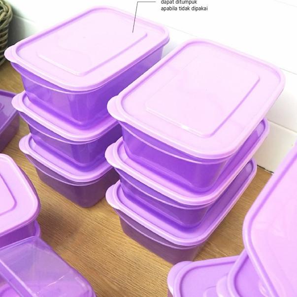 ➨ Wadah plastik "Bambang Set of 20pcs" - Biru ♠