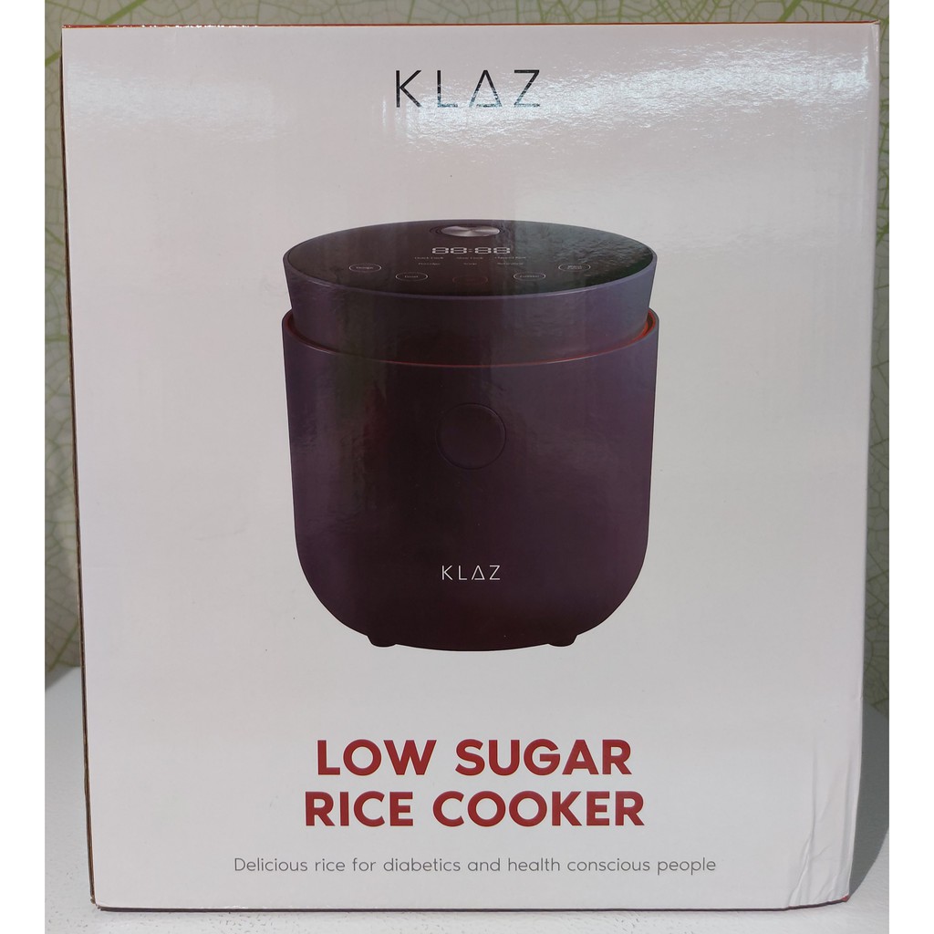 RICE COOKER LOW SUGAR / PEMASAK NASI RENDAH GULA / KLAZ ALAT MASAK 0.6L