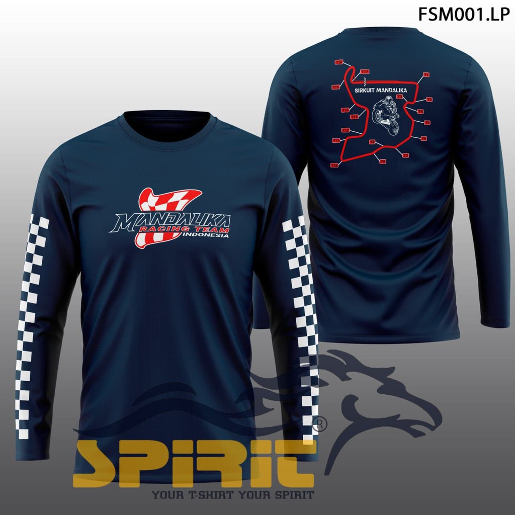 Sirkuit MANDALIKA T-Shirt BAJU KAOS SIRKUIT MANDALIKA BAJU KAOS GP MANDALIKA SBK MANDALIKA KAOS MOTO