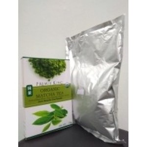 PREMIX KING ORGANIC MATCHA/HOJICHA TEA ALUMUNIUM 1Kg