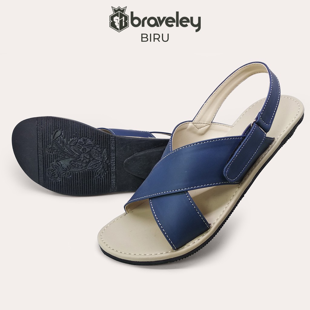 Sandal Wanita Tali Sol Karet Flat Murah Sendal Traveling Kuat Awet