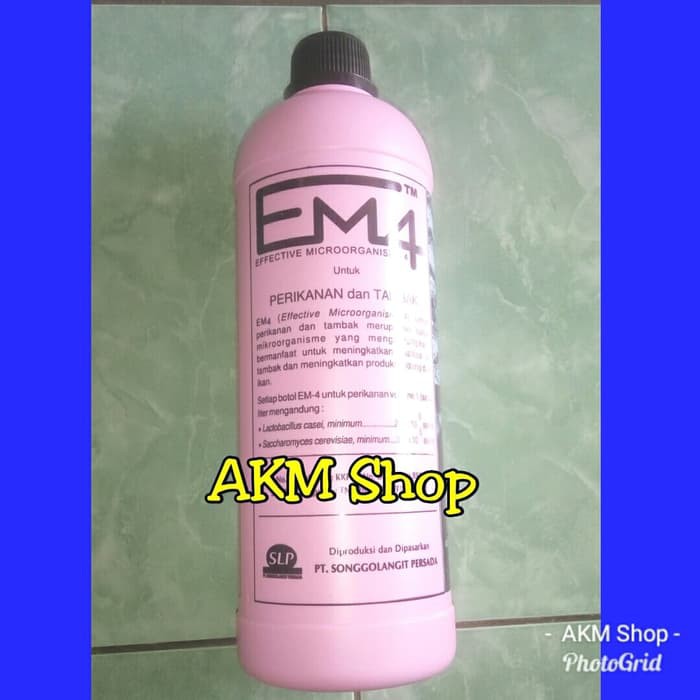 EM4 Bakteri Starter dan Probiotik Ikan ~ oi1000