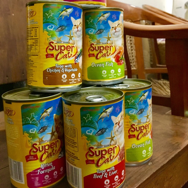 Super cat pakan basah kucing 400 gram