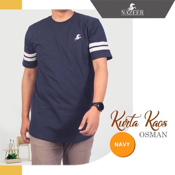 NAZEER Kurta Kaos Pria OSMAN