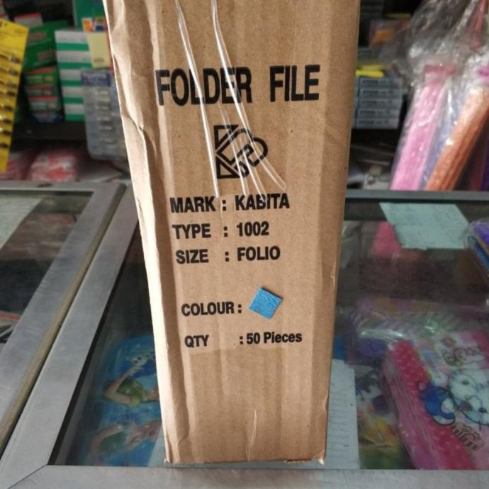 

Map Kertas Folio Type 1002 Merk Kabita ( isi 50 pcs )