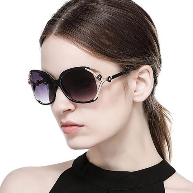 Sunglasses/Kacamata Wanita Gaya Korea Kacamata Fashion Kuil Logam Wanita/Pria unisex