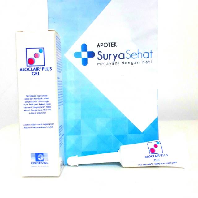 Aloclair Plus Gel 8ml - Obat Sariawan