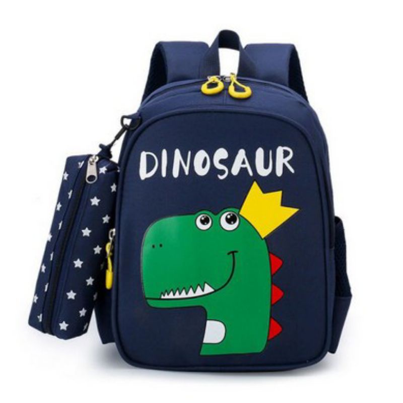 TAS RANSEL ANAK CEWEK COWOK DINOSAURUS PAUD TK SD SEKOLAH
