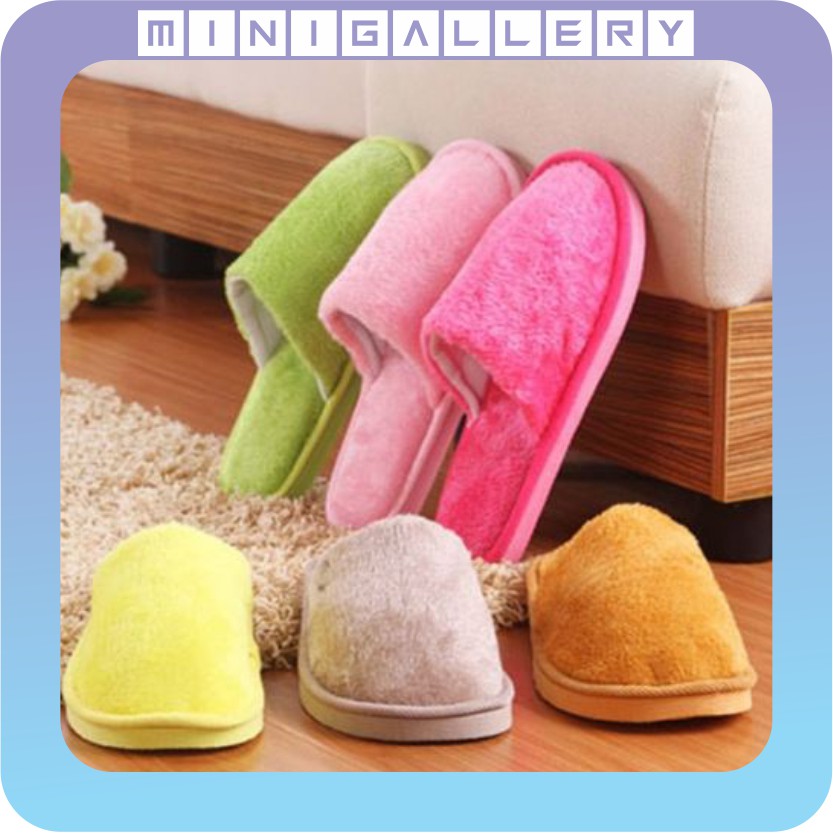 MG 153 Sandal Bulu Indoor  Sandal  Kamar Flip Flop Kamar 