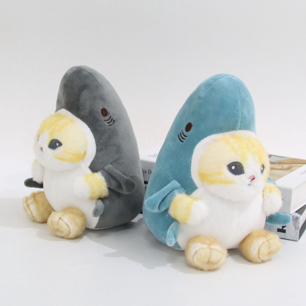 Cat Shark Plush Cute Plushie Doll Kawaii Toy For Girl Boy Great Birthday Gift Soft Decoration