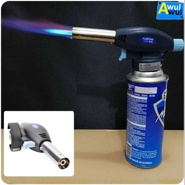 Jual Alat Masak Bakar Portable Gas Torch Flame Gun Peralatan Camping Shopee Indonesia