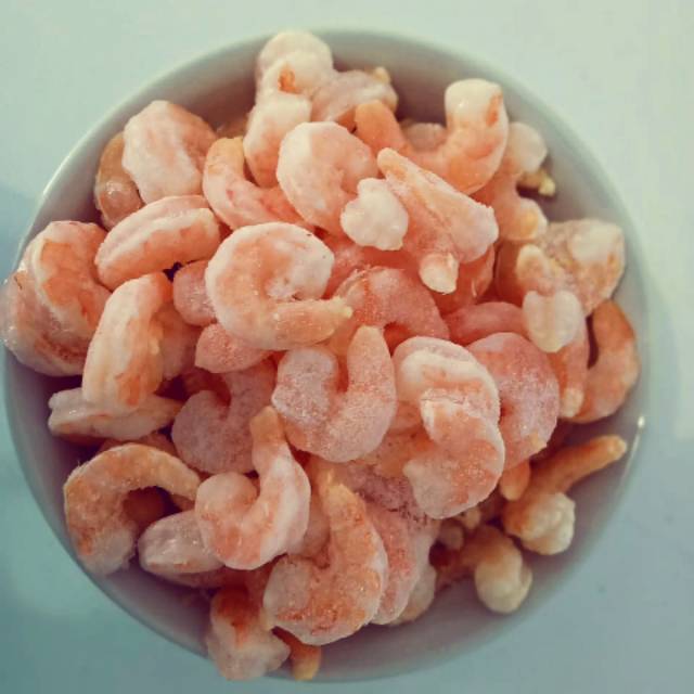 

Udang laut kupas (sudah berasa garam) frozen