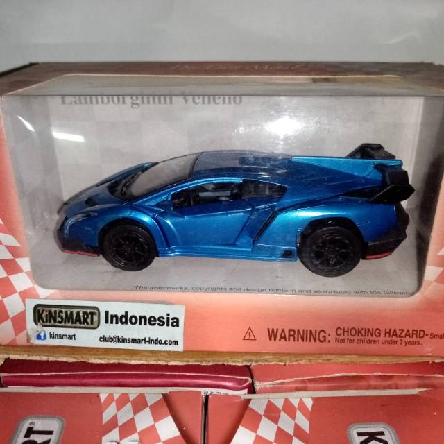 lamborghini veneno kinsmart diecast mobil