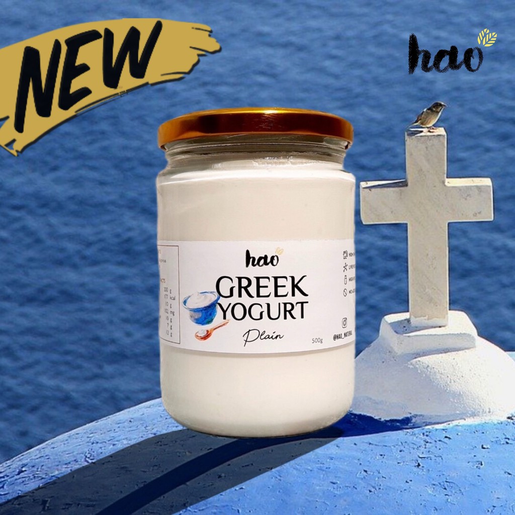 Hao Greek Yogurt PLAIN (Live Active Probiotics Yoghurt)