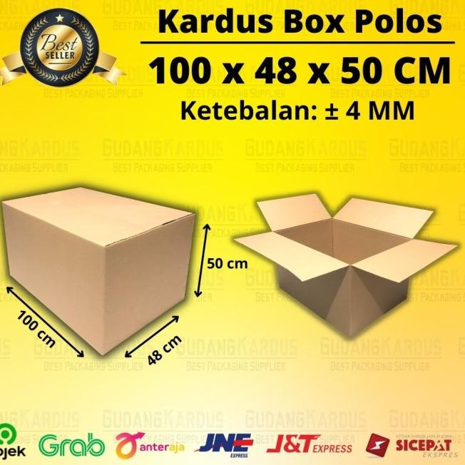 

Model Terkini IVPQR Kardus Karton Box 100x48x50 CM Kotak Dus Packing Pindahan Jumbo Polos 47 Promo