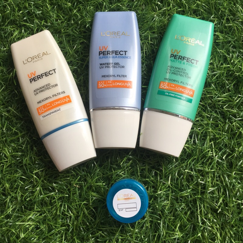 loreal uv perfect matte & fresh moisturizer UV SPF 50 Pa ++ share in jar