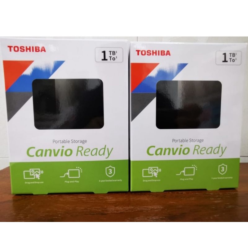 HARDISK EXTERNAL TOSHIBA CANVIO 1TB 2TB