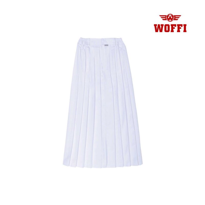 

08 WOFFI ROK PLISIR PJG PUTIH