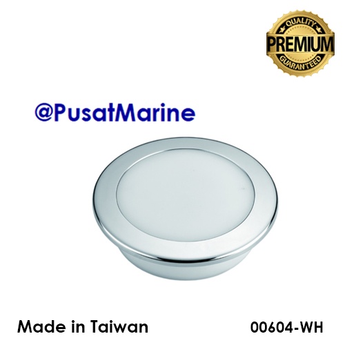 Lampu kabin kapal / LED Ceiling Light, Flush Mount - 00604-WH