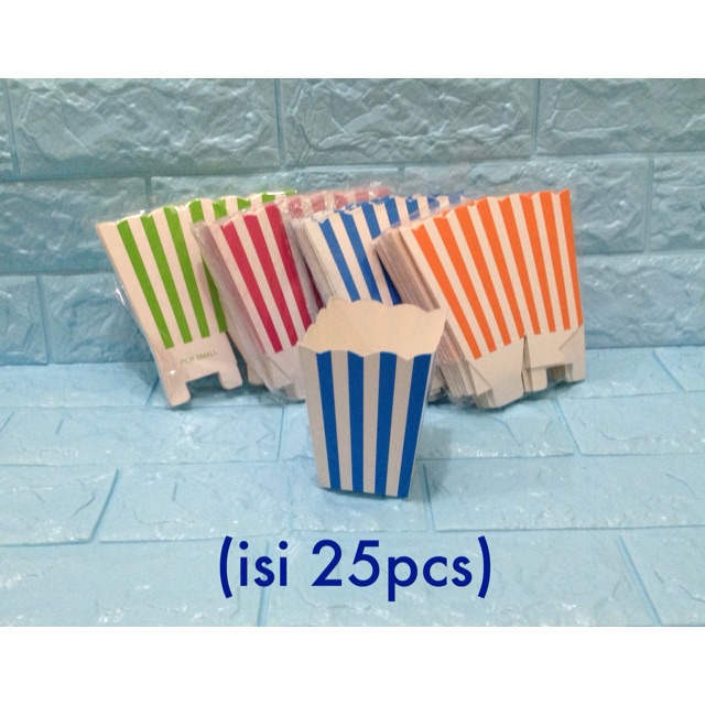

Box Tray Popcorn Dus Kentang Goreng