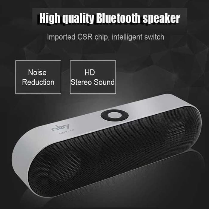 Portable Bluetooth Speaker dengan Port USB Micro SD Slot -DA19