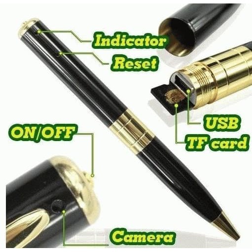 SPY CAM CAMERA CCTV MINI KAMERA PENGINTAI KECIL HIDDEN CAMERA BENTUK PULPEN MINI CAMERA SPY JS92