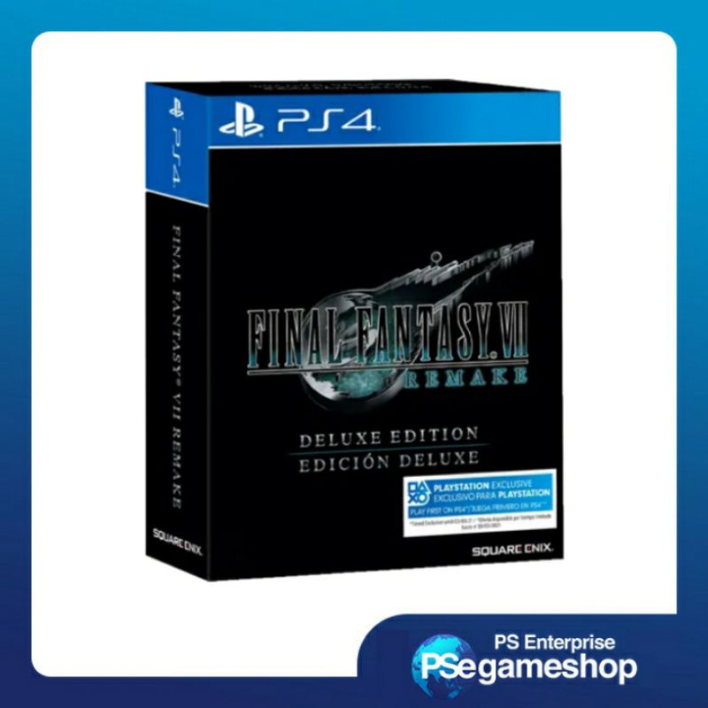 PS4 Final Fantasy VII Remake Deluxe Edition