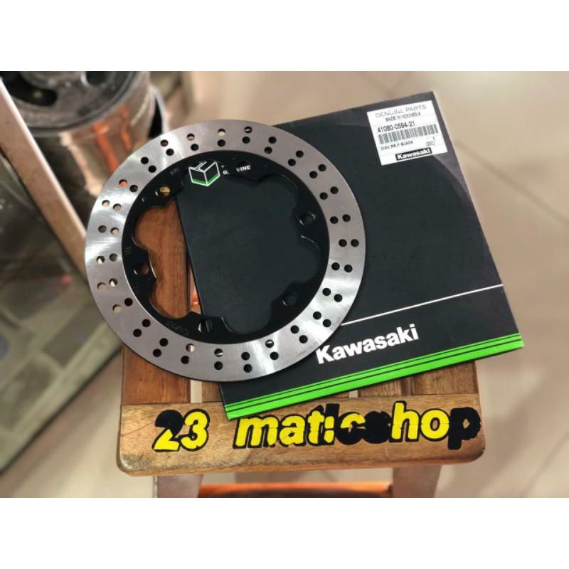 Piringan belakang ninja rr new original kawasaki velg v rossi rcb lobang 6