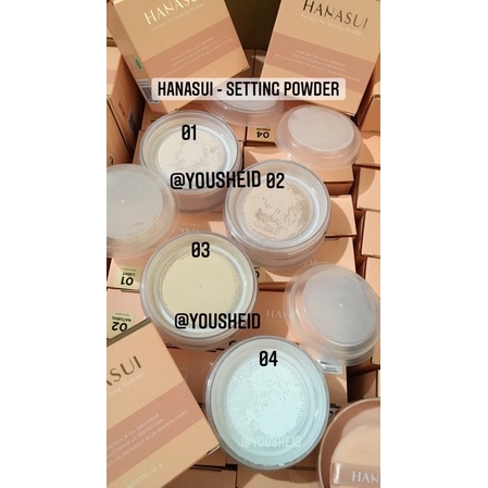 HANASUI Perfect Fit Setting Powder