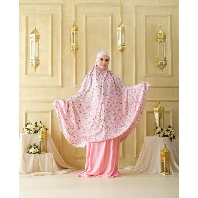 Mukena Rayon Zlatra Rose Pink